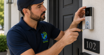 wireless home security camera installation