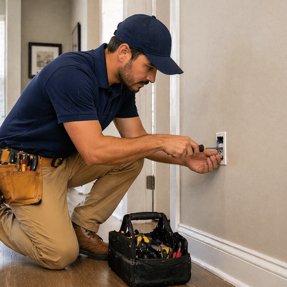 Yes, we handle deck cleaning, sealing, and gutter maintenance.