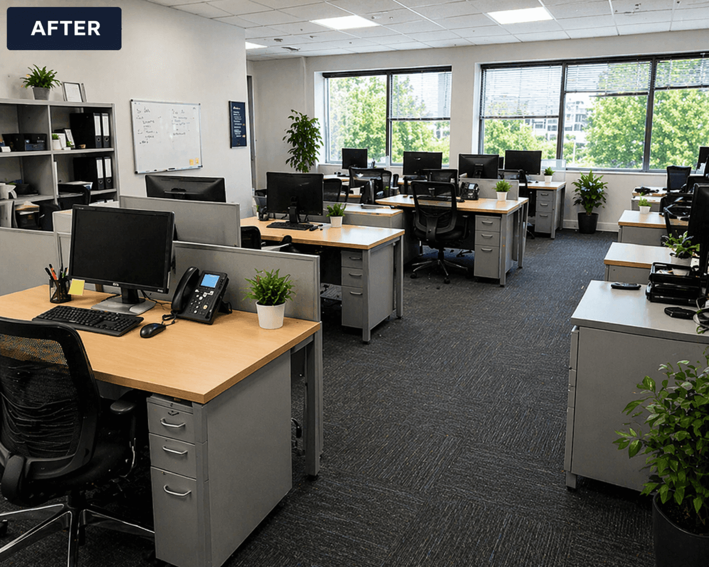 Eco-friendly office cleaning services